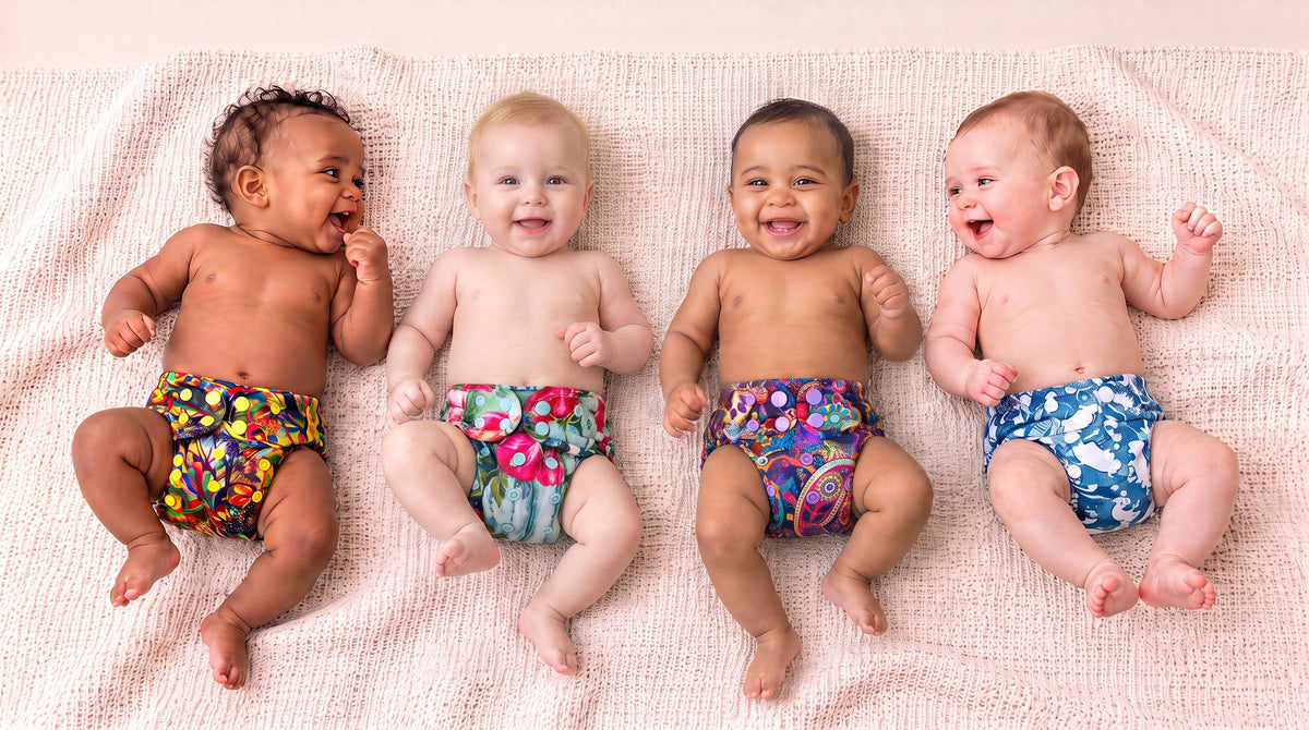 Botanic Baby newborn nappy covers
