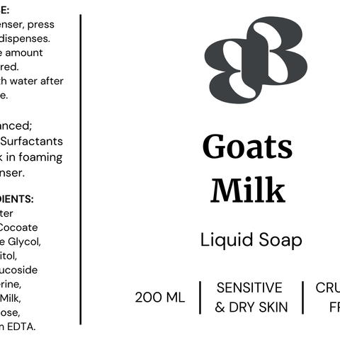 Goats Milk Liquid Soap