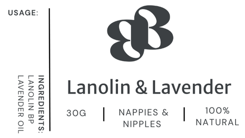 Lavender and Lanolin Balm: Soothing and Protective Salve