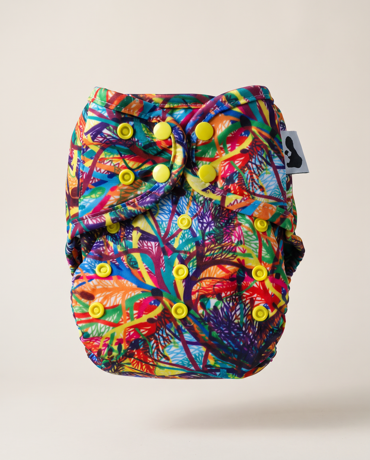 Rainbow Fern - Nappy Cover