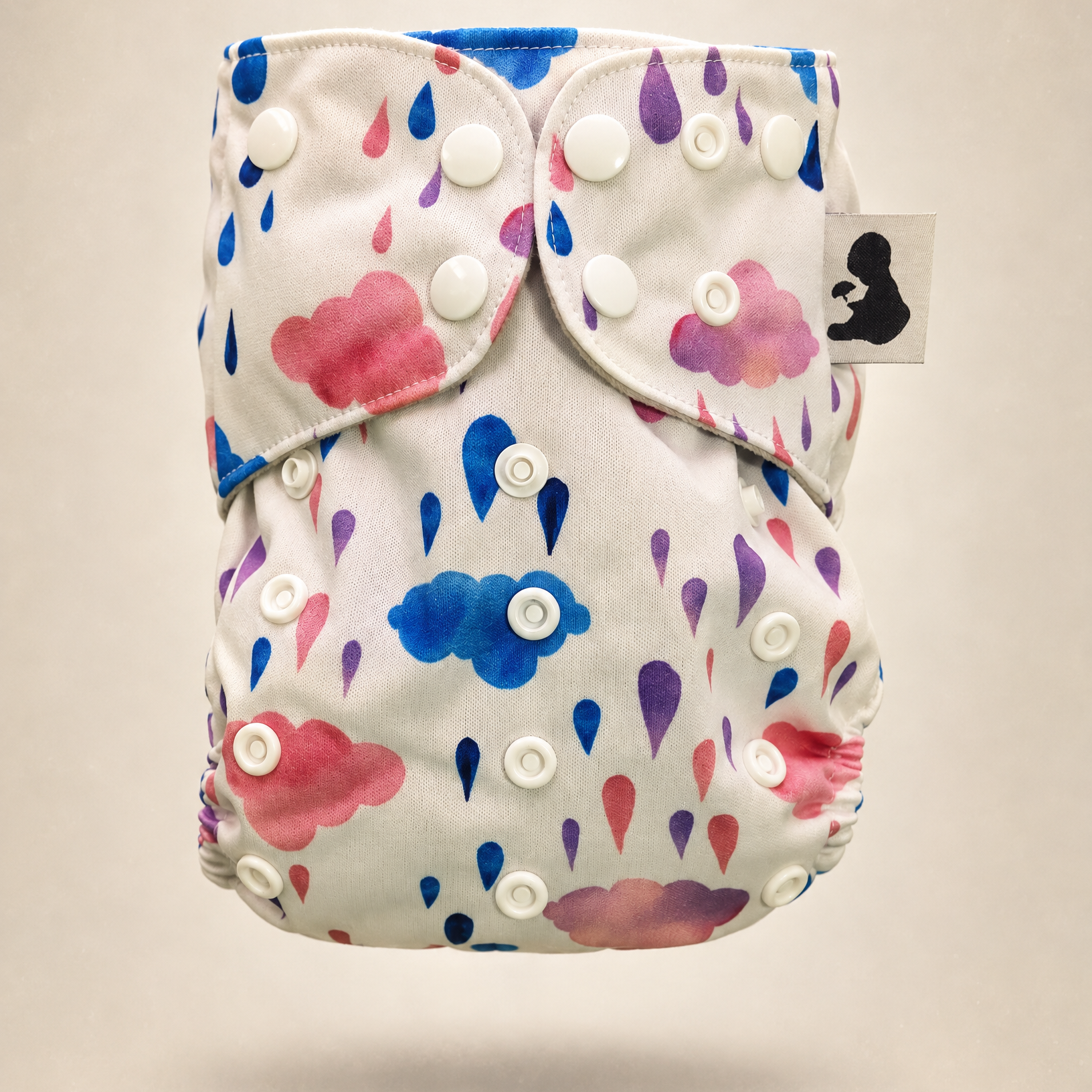 Ink Rain - Pocket Diaper