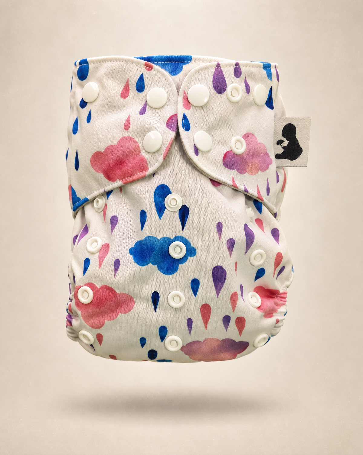 Ink Rain - Pocket Diaper