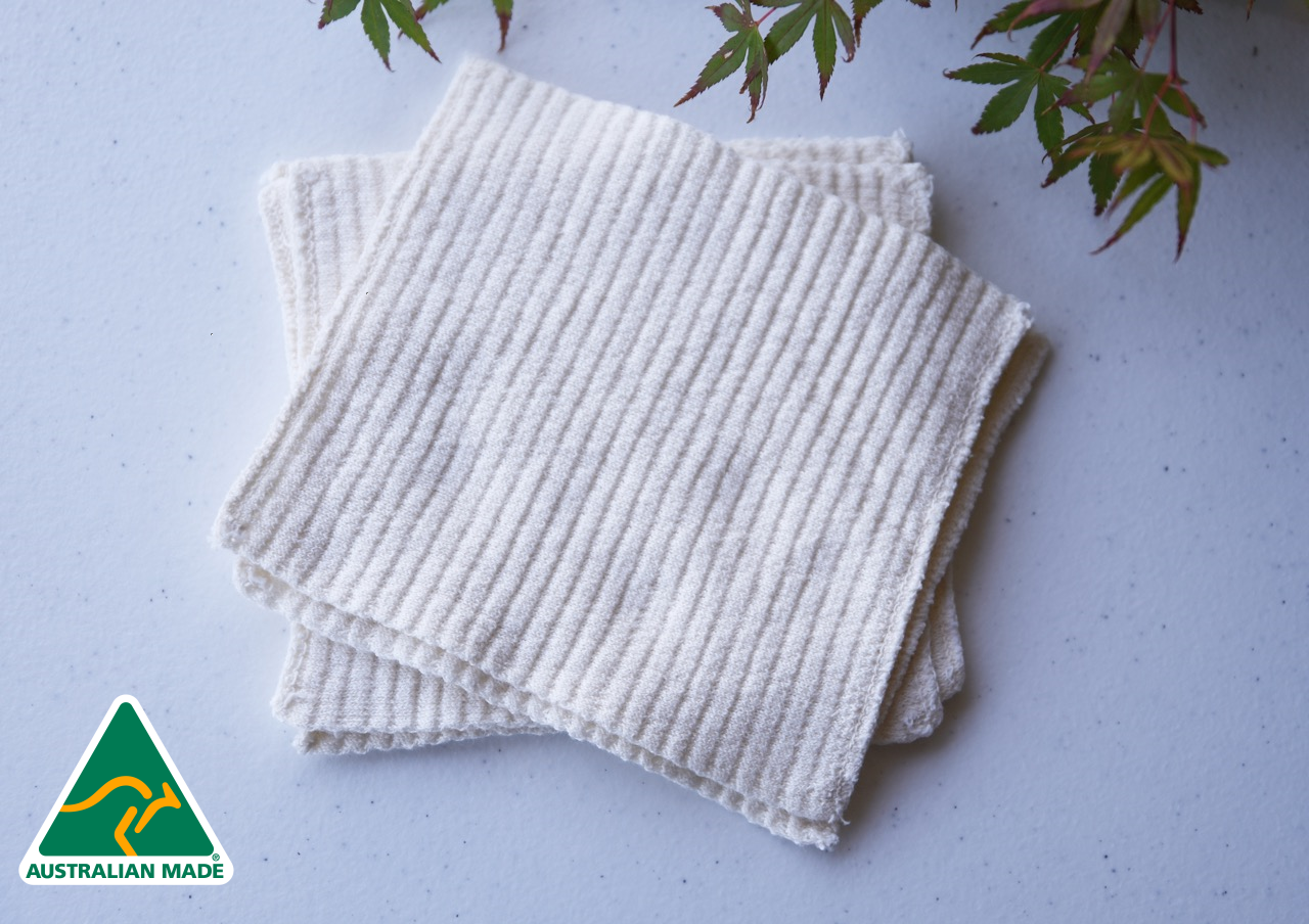 100% Australian Cotton - Standard Cloth Wipes