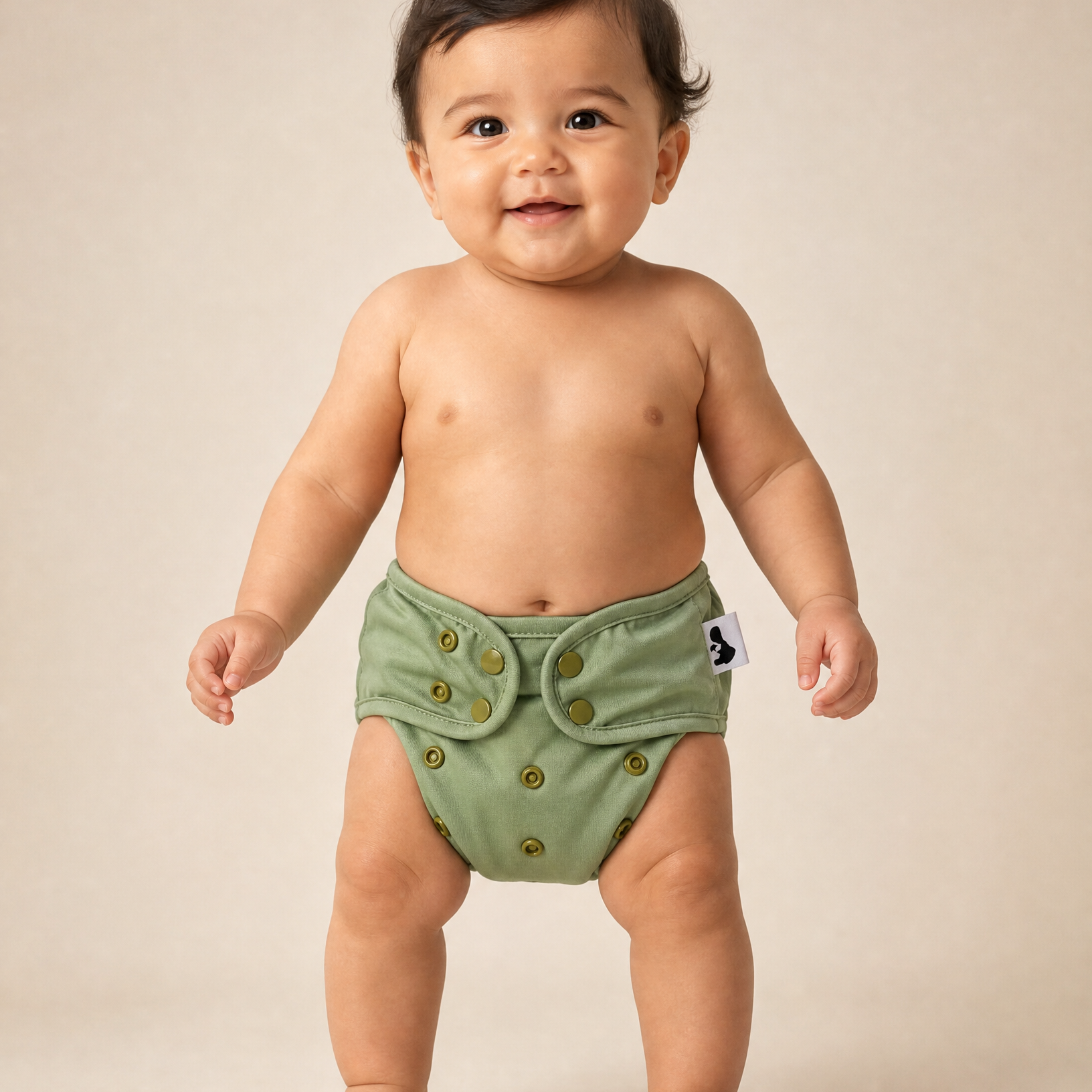 Spruce - Nappy Cover, on toddler
