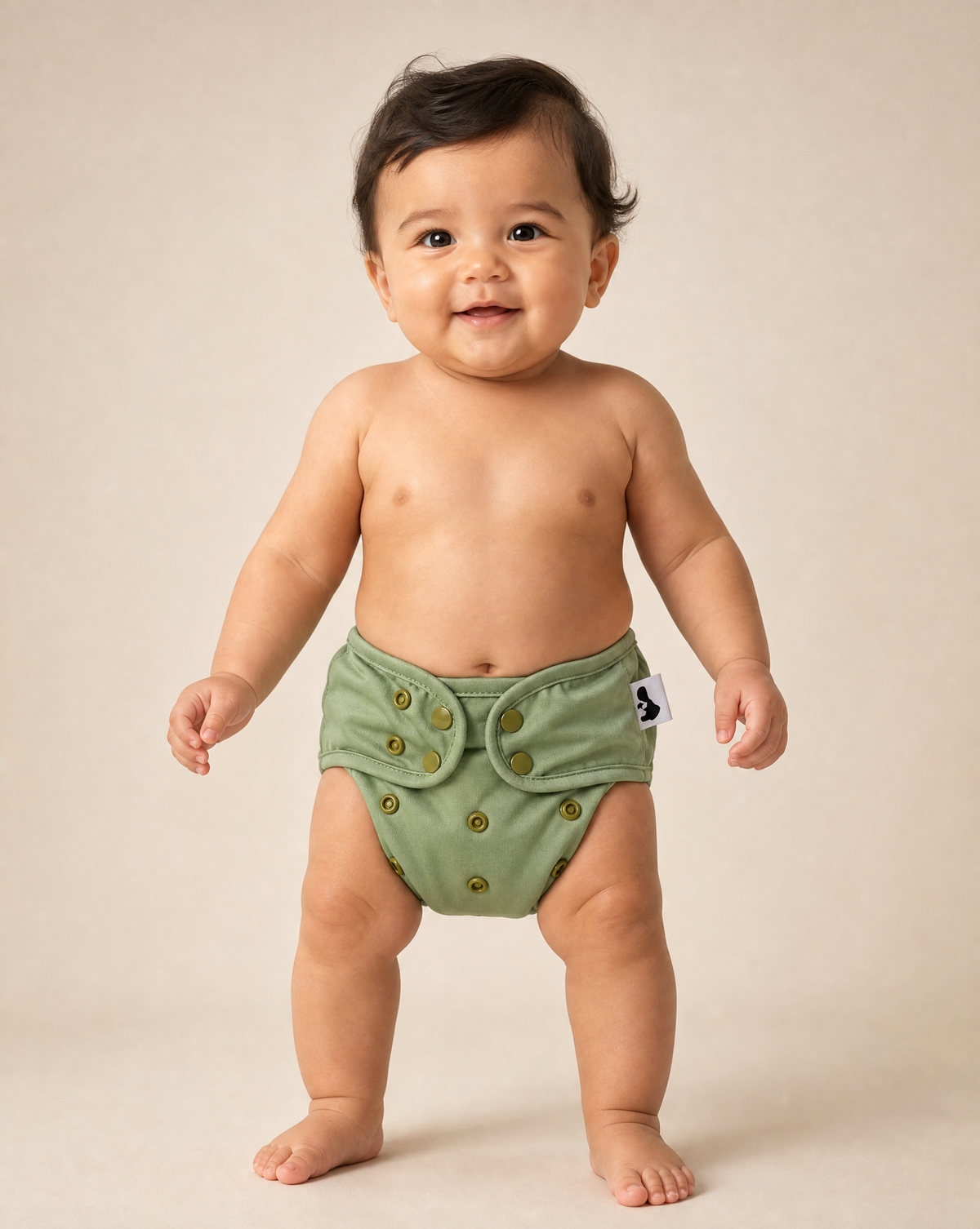 Spruce - Nappy Cover, on toddler
