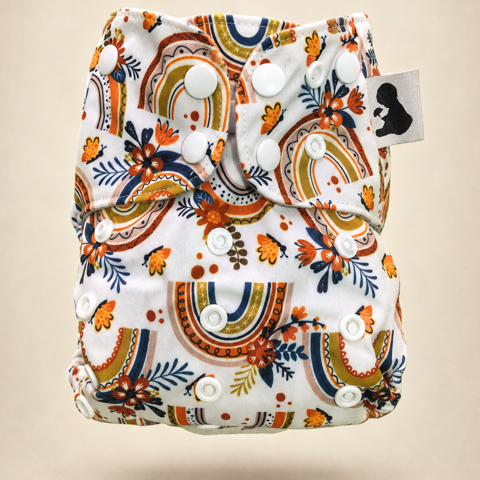 Spruce Rainbow - Pocket Diaper