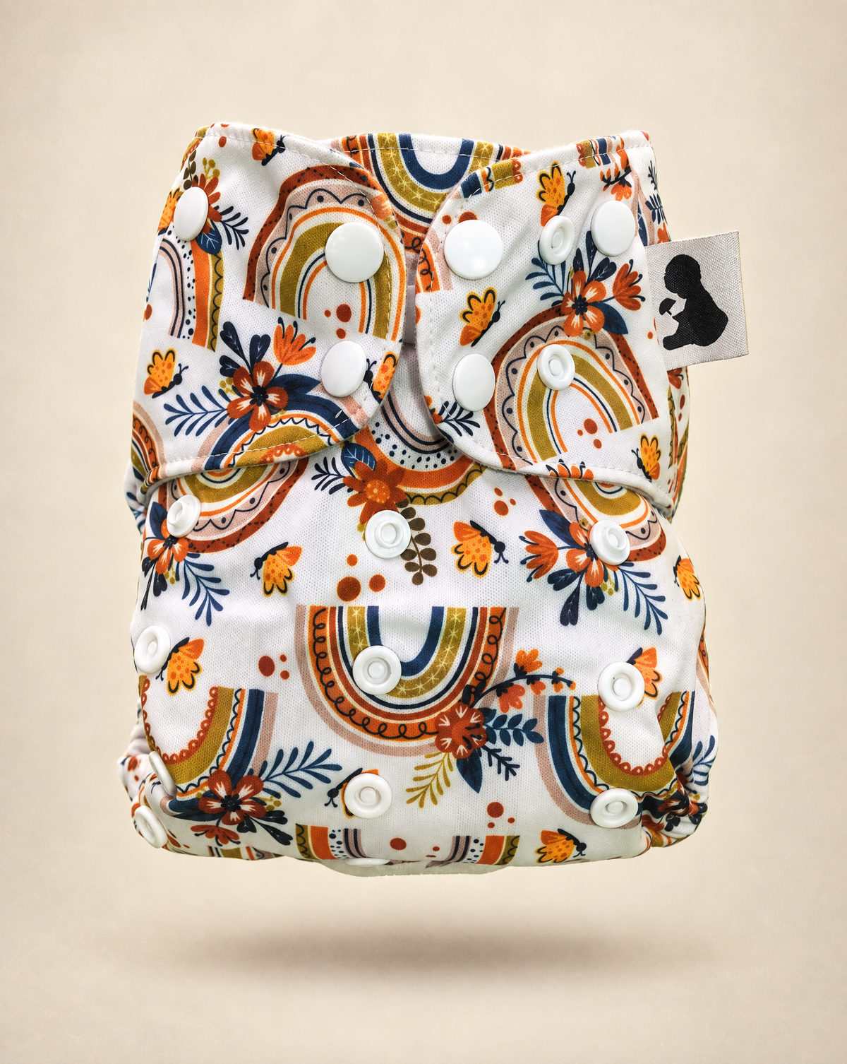 Spruce Rainbow - Pocket Diaper
