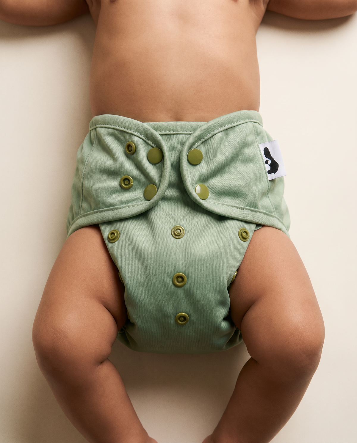 Spruce - Nappy Cover, on baby