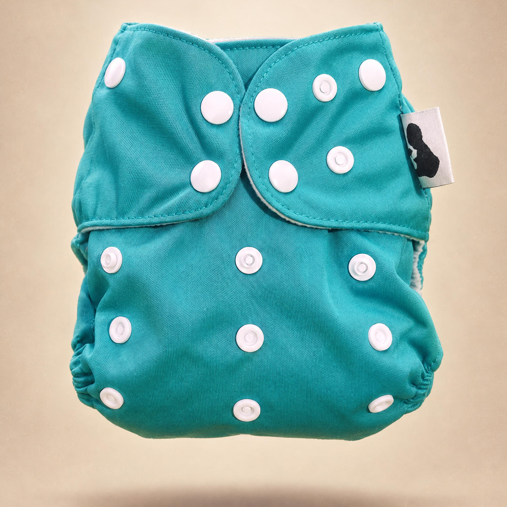 White Buttons - Pocket Diaper
