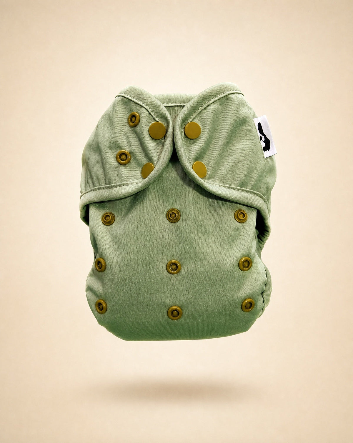Spruce nappy cover, open