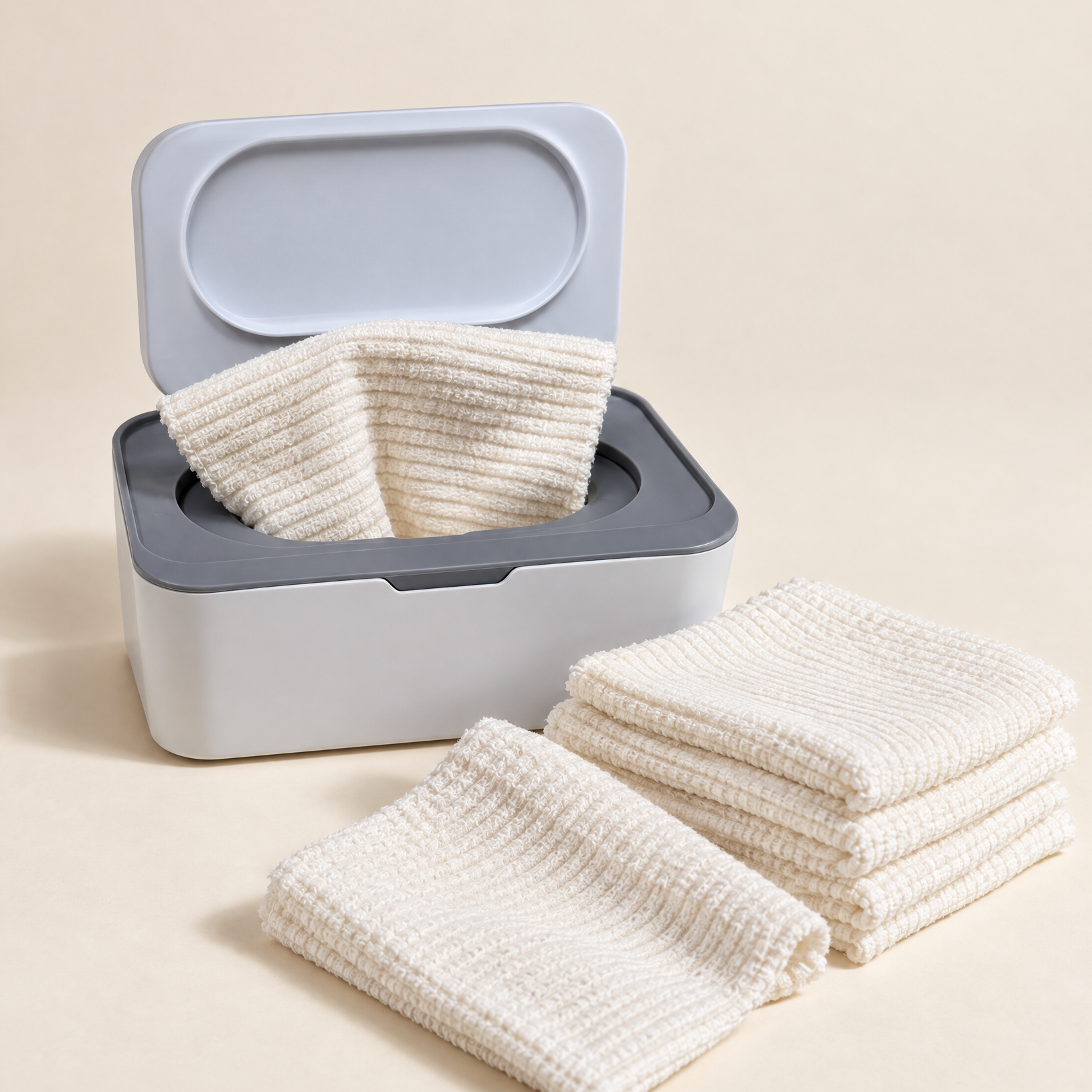 Large Cotton Wipes 30pk and Dispenser