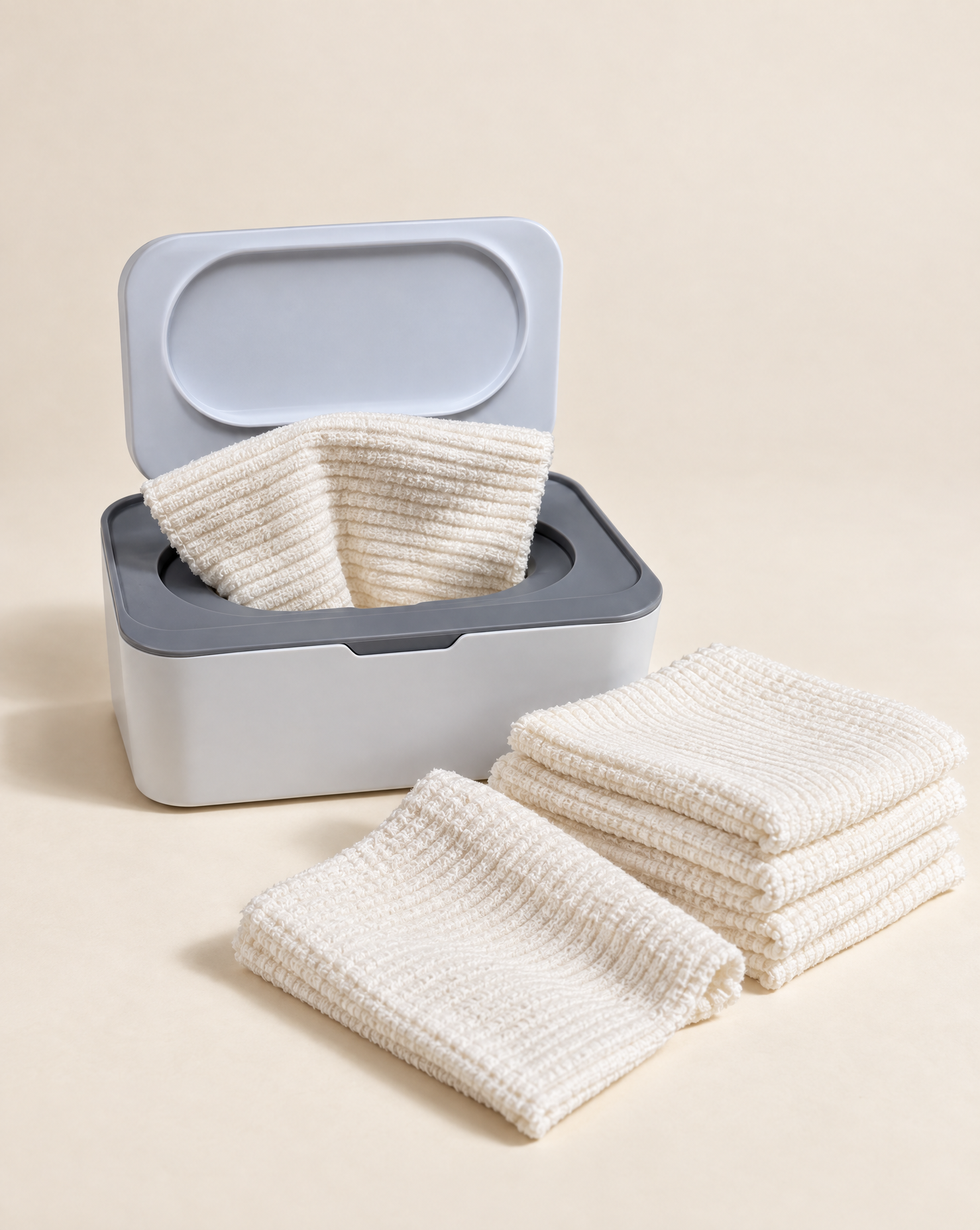 Large Cotton Wipes 30pk and Dispenser