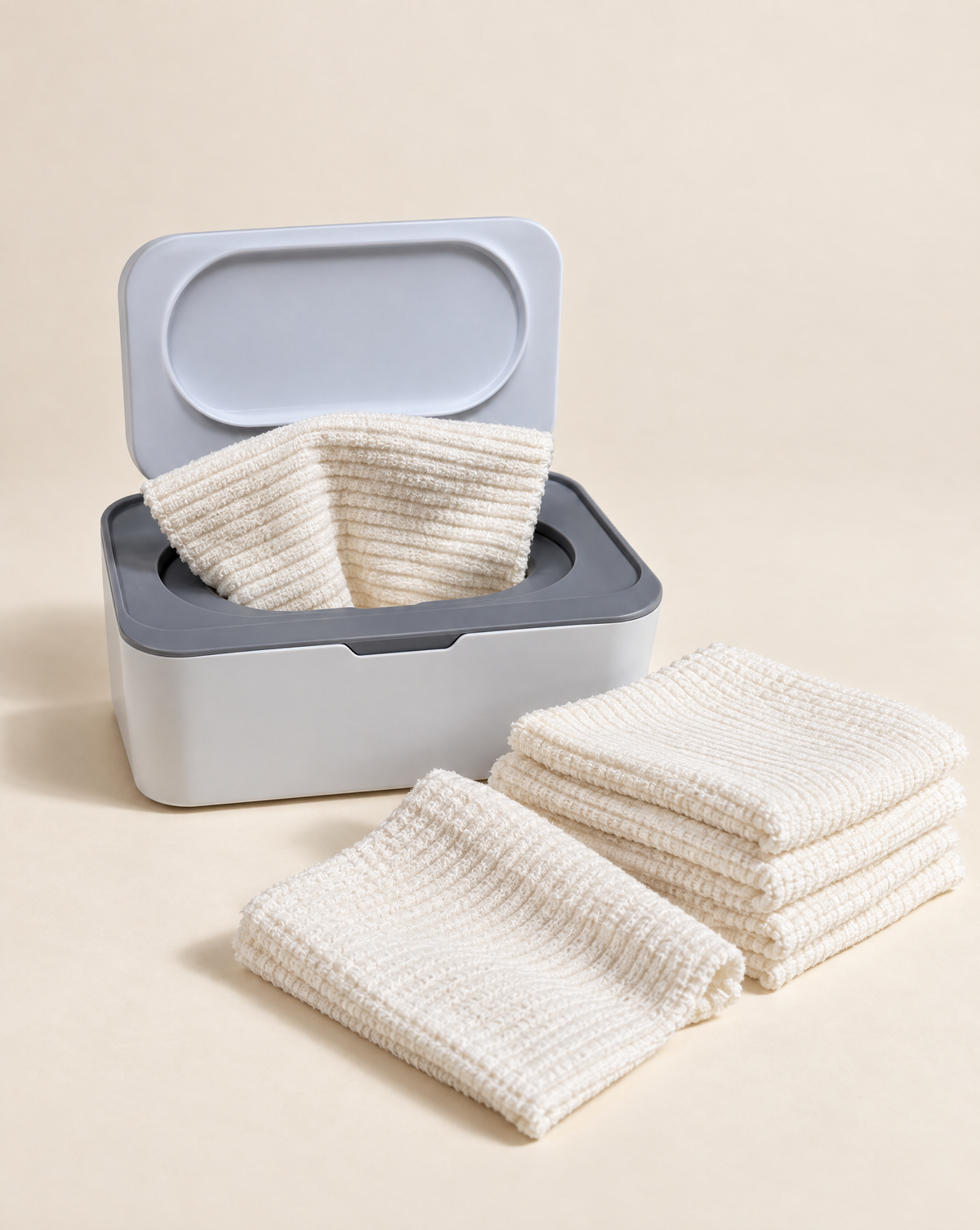 Large Cotton Wipes 30pk and Dispenser
